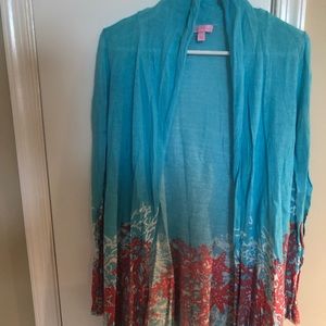 Lilly Pulitzer lightweight cardigan